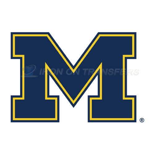 Michigan Wolverines Logo T-shirts Iron On Transfers N5069